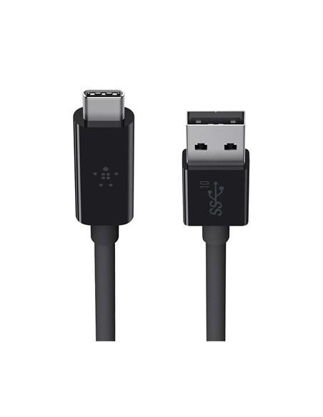 Belkin USB-A - USB-C, 0.9m cable USB 0,9 m USB 3.2 Gen 2 (3.1 Gen 2) USB A USB C Negro