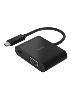 Belkin AVC001BTBK hub de interfaz USB 3.2 Gen 1 (3.1 Gen 1) Type-C Negro