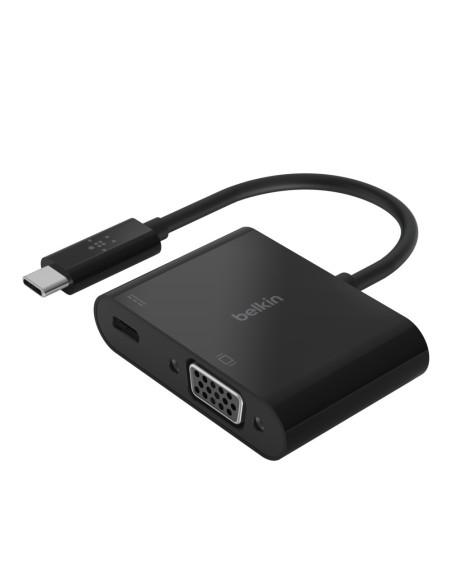 Belkin AVC001BTBK hub de interfaz USB 3.2 Gen 1 (3.1 Gen 1) Type-C Negro