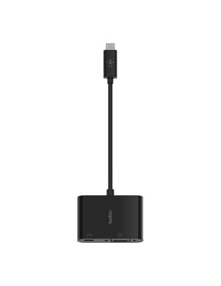 Belkin AVC001BTBK hub de interfaz USB 3.2 Gen 1 (3.1 Gen 1) Type-C Negro