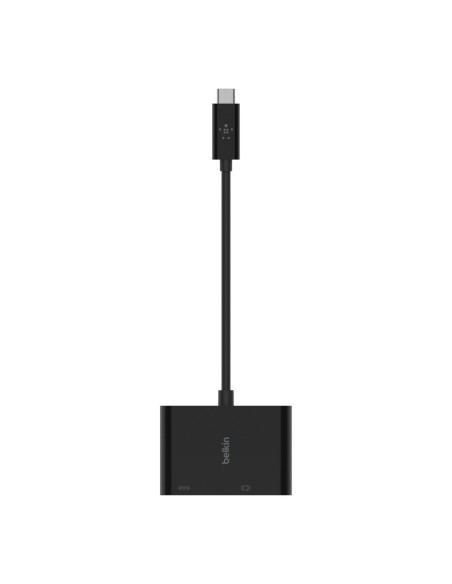Belkin AVC001BTBK hub de interfaz USB 3.2 Gen 1 (3.1 Gen 1) Type-C Negro