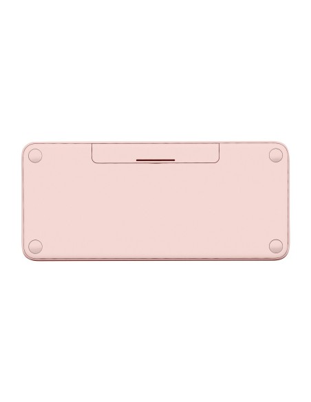Logitech K380 for Mac Multi-Device Bluetooth Keyboard teclado QWERTY Español Rosa