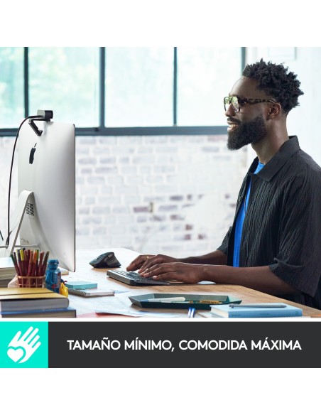 Logitech MX Keys Mini Minimalist Wireless Illuminated Keyboard teclado RF Wireless + Bluetooth Español Rosa