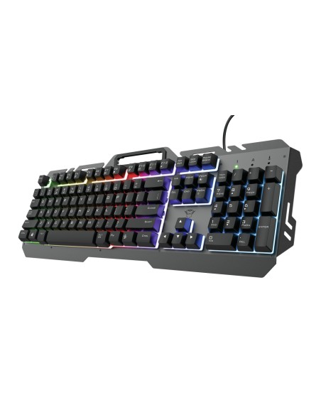 Trust GXT 853 ESCA Membrana Negro RGB