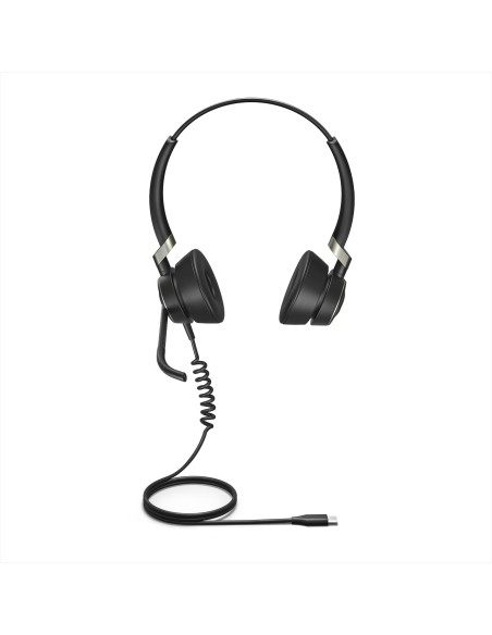 Jabra Engage 50 Stereo Auriculares Alámbrico Diadema Oficina Centro de llamadas USB Tipo C Negro