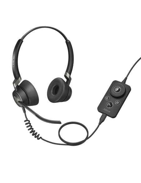 Jabra Engage 50 Stereo Auriculares Alámbrico Diadema Oficina Centro de llamadas USB Tipo C Negro