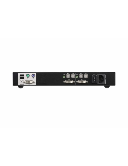 ATEN Switch KVM seguro DVI USB de 2 puertos (compatible con PSS PP v3.0)