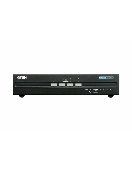 ATEN Switch KVM seguro HDMI dual display USB de 4 puertos (compatible con PSS PP v3.0)