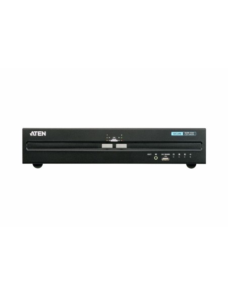 ATEN Switch KVM seguro HDMI dual display USB de 2 puertos (compatible con PSS PP v3.0)