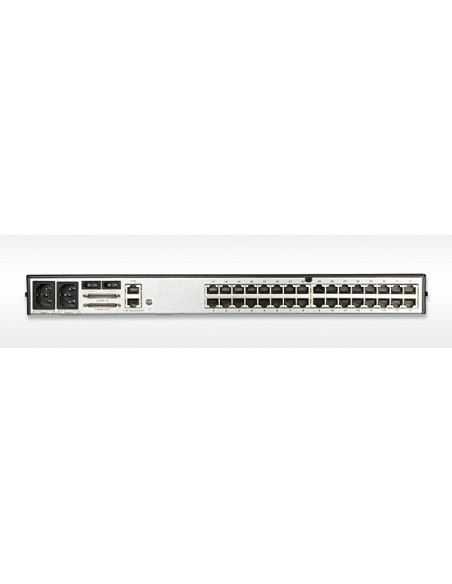 ATEN KM0032 interruptor KVM Montaje en rack Negro