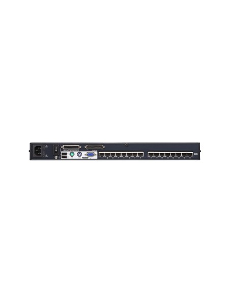 ATEN Switch KVM Cat 5 multi-interfaz de 16 puertos