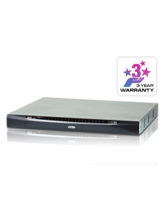 ATEN Switch KVM por IP multi-interfaz Cat 5 de 40 puertos de 1 consola local y 2 consolas remotas