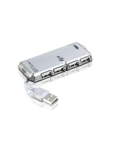 ATEN Hub USB 2.0 de 4 puertos