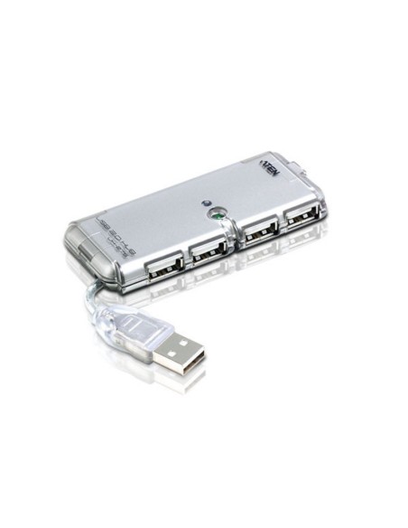 ATEN Hub USB 2.0 de 4 puertos