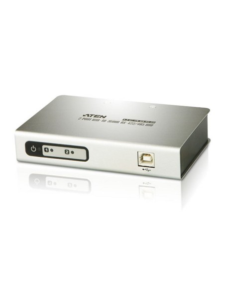 ATEN UC4852-AT hub de interfaz USB 2.0 Type-B 0,1152 Mbit s Plata