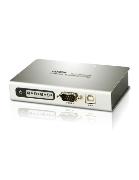 ATEN Conversor USB a 4 puertos RS-232