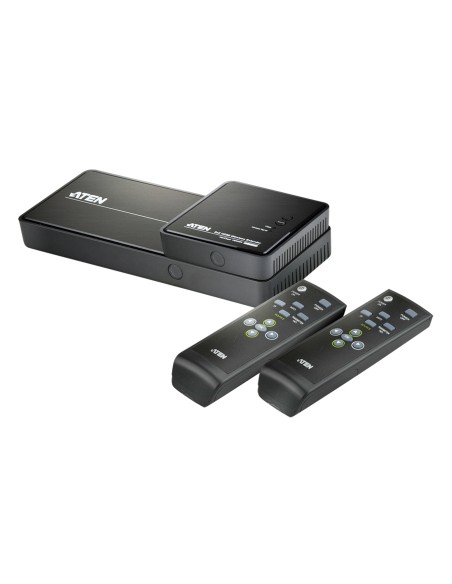 ATEN VE829 extensor audio video Transmisor y receptor de señales AV Negro