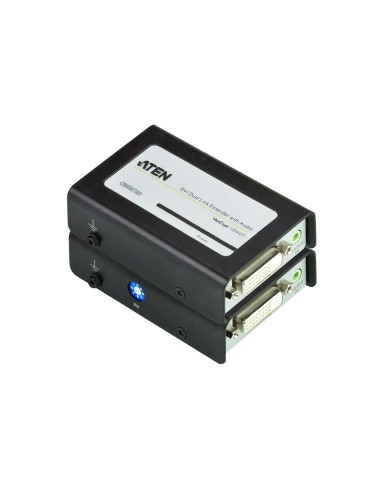 ATEN VE602 extensor audio video Transmisor y receptor de señales AV Negro