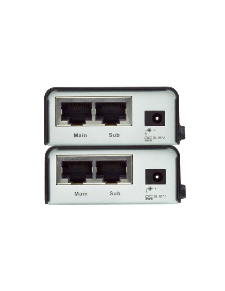 ATEN VE602 extensor audio video Transmisor y receptor de señales AV Negro