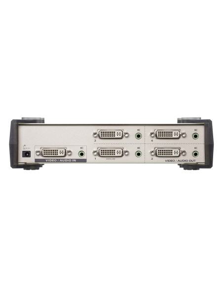ATEN Distribuidor DVI Audio de 4 puertos