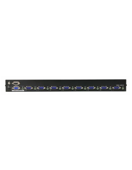 ATEN VS0801A interruptor KVM Montaje en rack Negro