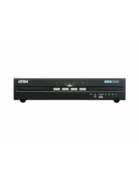 ATEN Switch KVM seguro DVI dual display USB de 4 puertos (compatible con PSS PP v3.0)