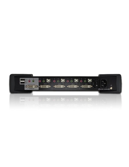 ATEN CS1184 interruptor KVM Negro