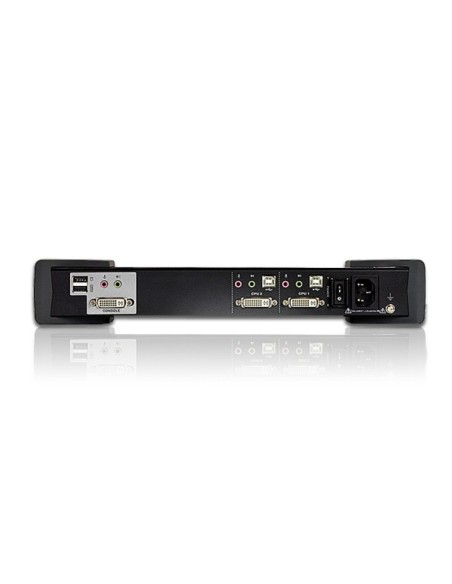 ATEN CS1182 interruptor KVM Negro