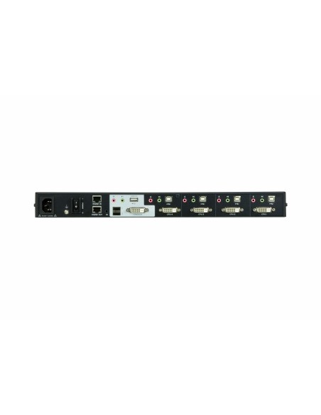 ATEN CM1164-AT-G interruptor KVM Negro