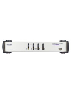 ATEN CS1744 interruptor KVM Blanco