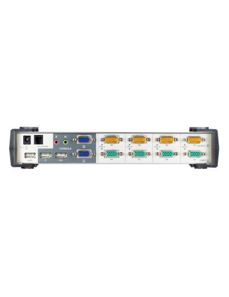 ATEN CS1744 interruptor KVM Blanco