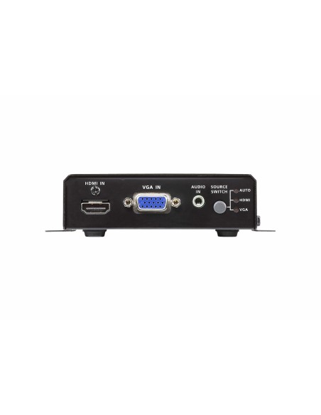 ATEN VE2812T-AT-G extensor audio video Transmisor de señales AV Negro