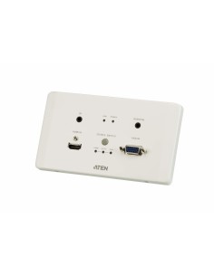 ATEN VE2812EUT-AT-G extensor audio video Transmisor de señales AV Blanco