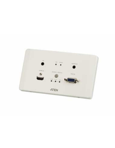 ATEN VE2812EUT-AT-G extensor audio video Transmisor de señales AV Blanco