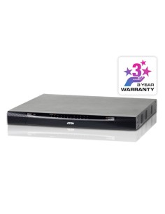 ATEN Switch KVM por IP multi-interfaz Cat 5 de 24 puertos de 1 consola local y 2 consolas remotas