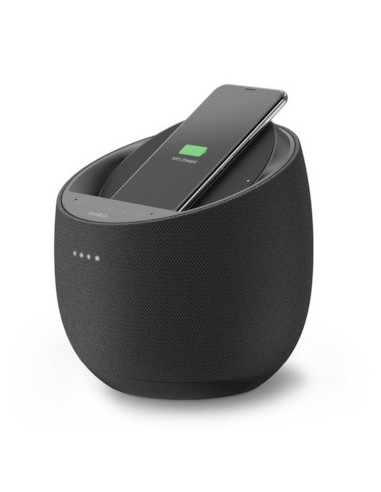ALTAVOZ INTELIGENTE BELKIN+CARGADOR INALAMBRICO SOUNDFORM ELITE (GOOGLE A) NEGRO