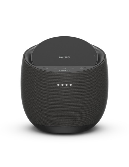 ALTAVOZ INTELIGENTE BELKIN+CARGADOR INALAMBRICO SOUNDFORM ELITE (GOOGLE A) NEGRO