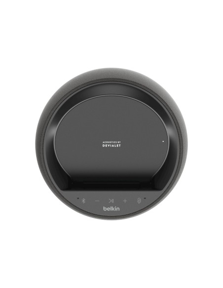 ALTAVOZ INTELIGENTE BELKIN+CARGADOR INALAMBRICO SOUNDFORM ELITE (GOOGLE A) NEGRO