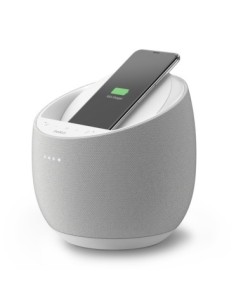 ALTAVOZ INTELIGENTE BELKIN+CARGADOR INALAMBRICO SOUNDFORM ELITE (GOOGLE A) BLANC