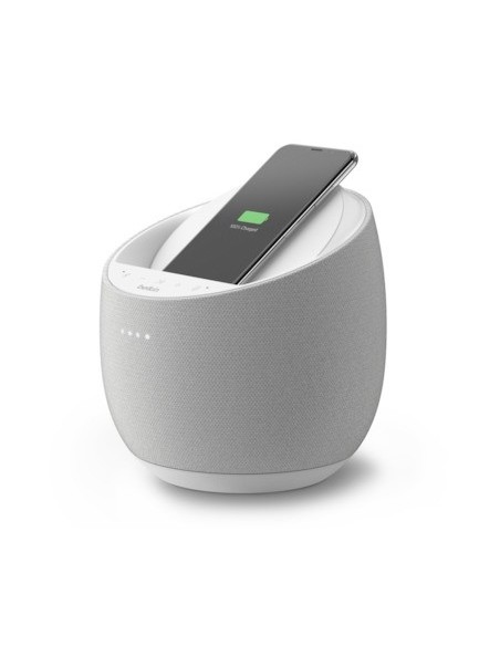 ALTAVOZ INTELIGENTE BELKIN+CARGADOR INALAMBRICO SOUNDFORM ELITE (GOOGLE A) BLANC