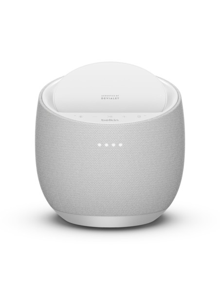 ALTAVOZ INTELIGENTE BELKIN+CARGADOR INALAMBRICO SOUNDFORM ELITE (GOOGLE A) BLANC