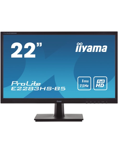 iiyama ProLite E2283HS-B5 LED display 54,6 cm (21.5") 1920 x 1080 Pixeles Full HD Negro