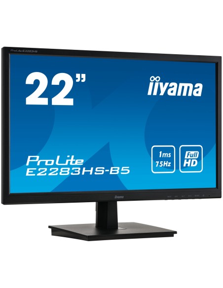 iiyama ProLite E2283HS-B5 LED display 54,6 cm (21.5") 1920 x 1080 Pixeles Full HD Negro
