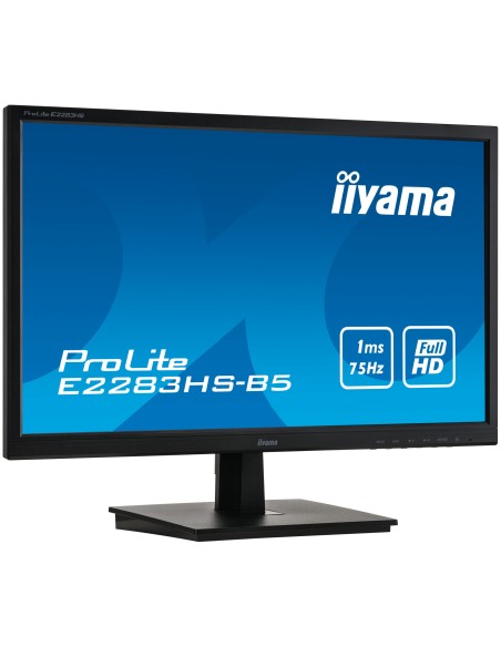 iiyama ProLite E2283HS-B5 LED display 54,6 cm (21.5") 1920 x 1080 Pixeles Full HD Negro