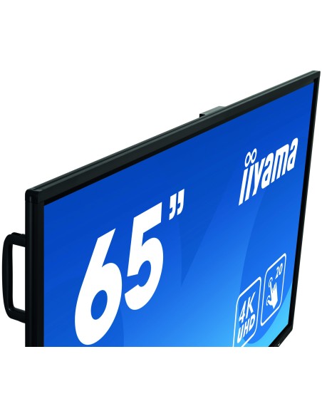 iiyama ProLite TE6503MIS-B1AG monitor pantalla táctil 163,8 cm (64.5") 3840 x 2160 Pixeles Multi-touch Multi-usuario Negro