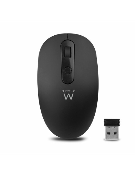 Ewent EW3222 ratón RF inalámbrico Óptico 1200 DPI Ambidextro