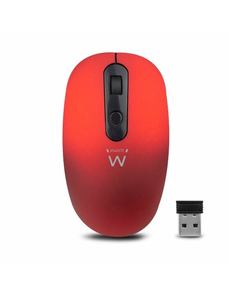 Ewent EW3227 ratón RF inalámbrico Óptico 1000 DPI Ambidextro