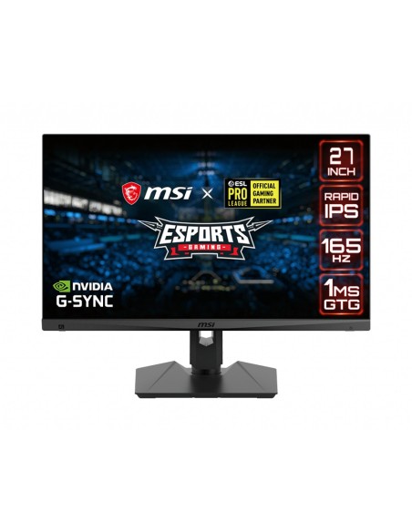MSI Optix MAG274QRF 68,6 cm (27") 2560 x 1440 Pixeles Quad HD Negro