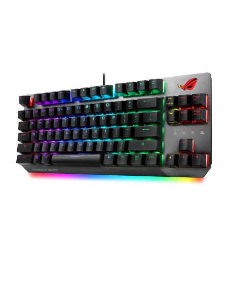 ASUS ROG Strix Scope TKL teclado USB QWERTY Español Negro, Gris