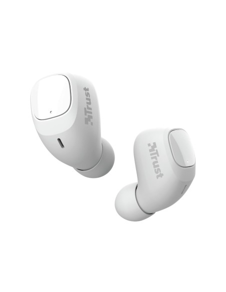 Trust Nika Compact Auriculares Dentro de oído Bluetooth Blanco